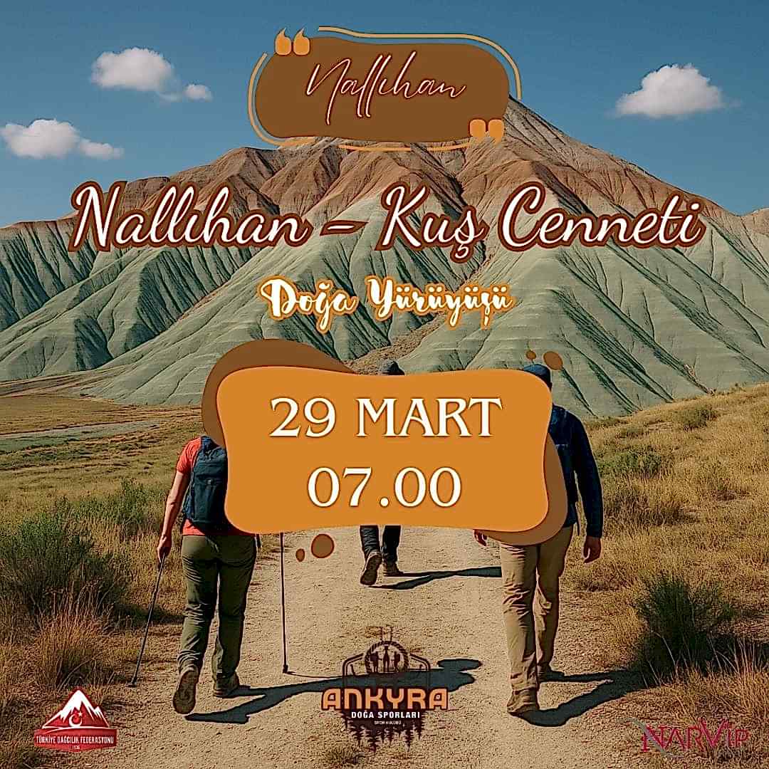 29 Mart Nallıhan Kuş Cenneti Kız Tepesi Doğa Yürüyüşü kapak görseli