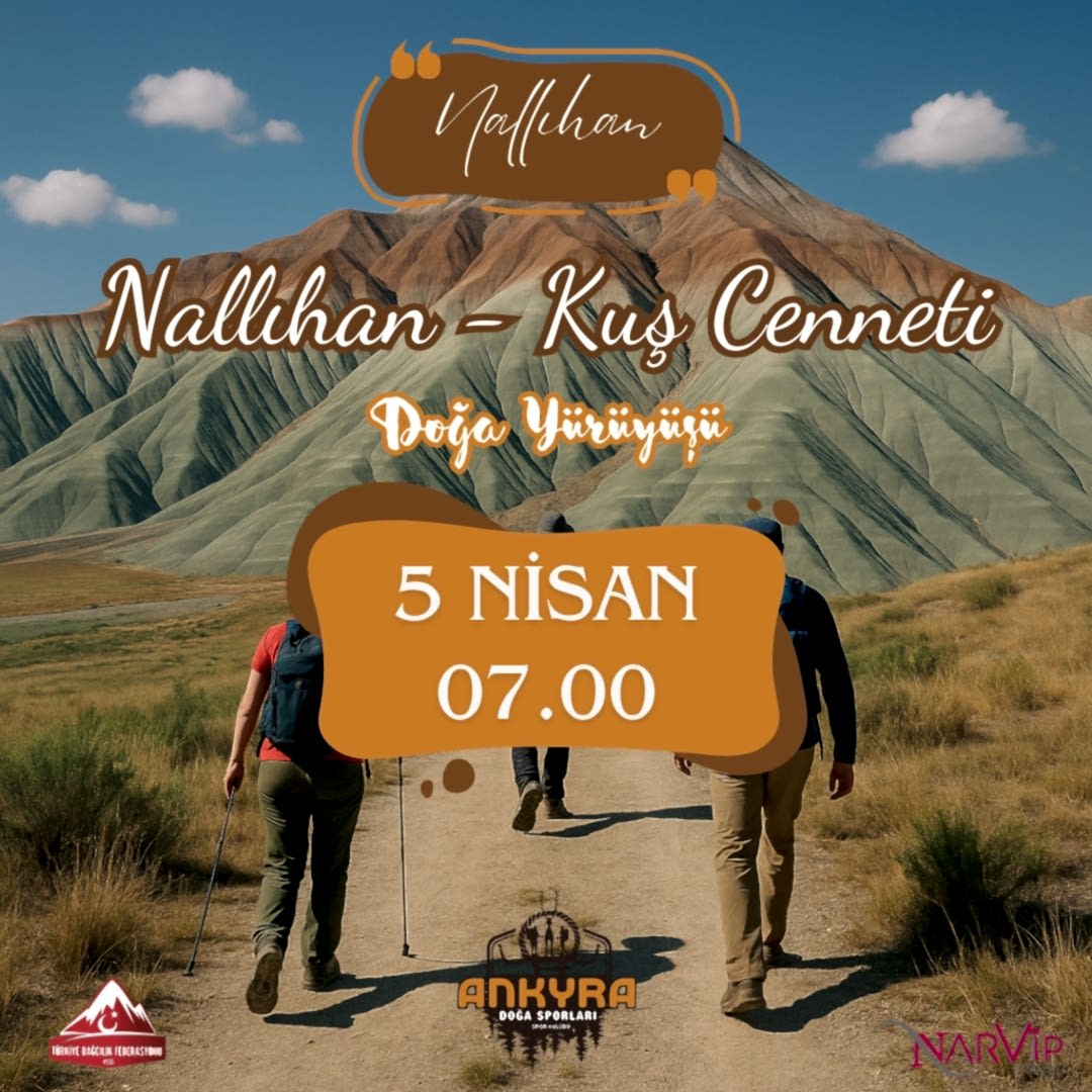 5 Nisan Nallıhan Kuş Cenneti Kız Tepesi Doğa Yürüyüşü kapak görseli