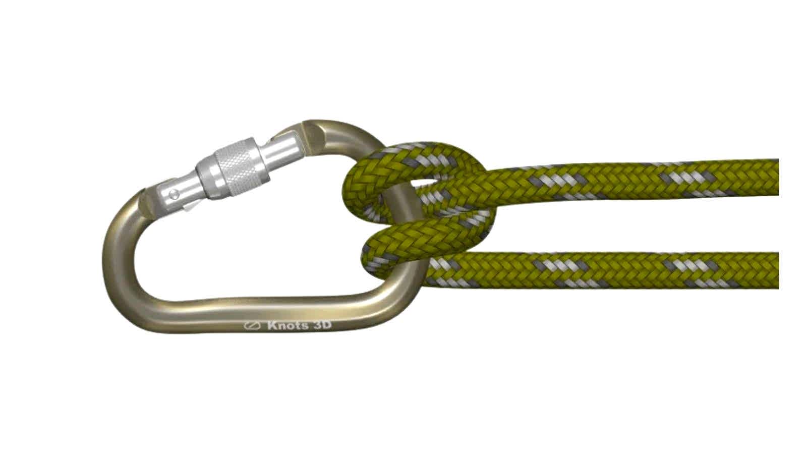 Yarım Kazık (Munter Hitch) Düğümü