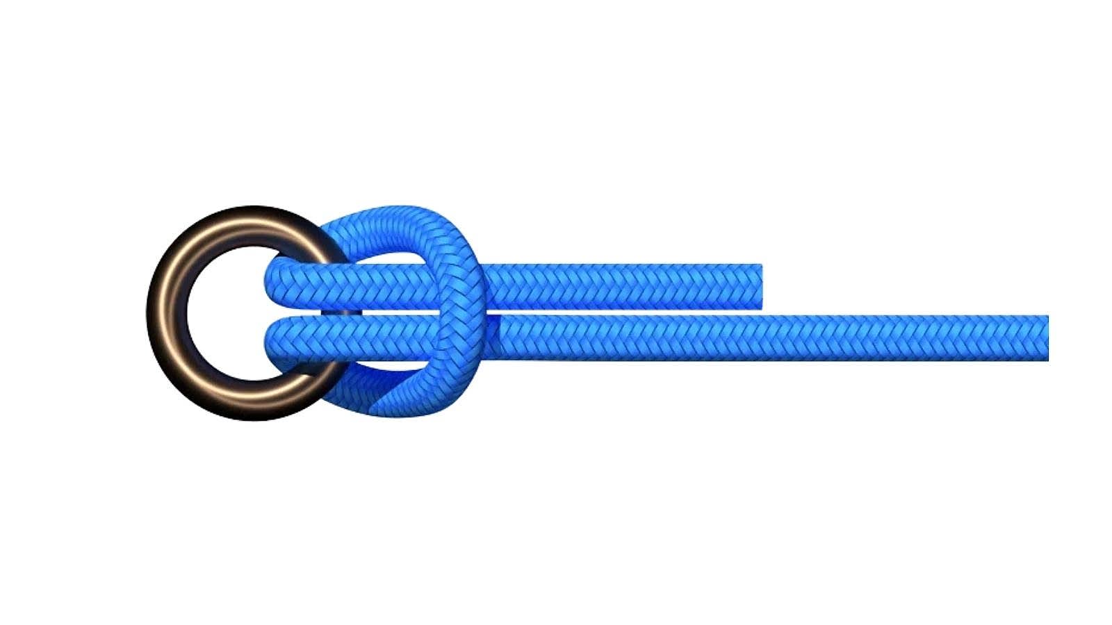 Üzengi (Cow Hitch) Düğümü